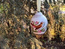 Hutschenreuther porcelain egg in a Christmas tree decoration or Easter decoration box