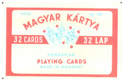 208. Hungarian card playing card factory and printing house around 1970