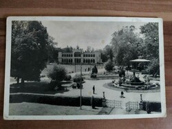 Irredenta postcard, Cluj-Napoca, detail of the promenade, Cluj-Napoca returned, used, 1940.