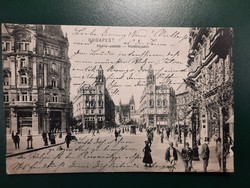 Old postcard. Clotild palaces of Budapest. 1907 D.T.G.L. Bdp54