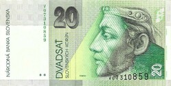 20 korun korona 2006 Szlovákia 1.
