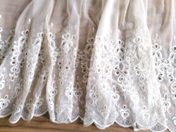 Dreamy huge tulle embroidered curtain 230 x 337