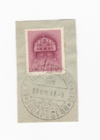 Nemzeti és Szabad Kikötő 1939. első napi bélyegzés
