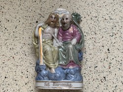 1900 Holy Trinity porcelain, damaged