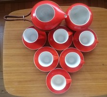 Zsolnay mocha / coffee set _ várdeák ildíko ceramicist