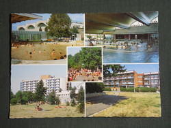 Postcard, bük, bük bath, mosaic details, hotel, restaurant, spa, beach