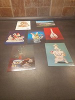 Porcelain manufactory meissen 7 postcards in one