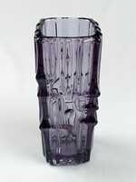 Cseh művészi üveg váza - Vladislav Urban - Sklo Union 1968 Rosice