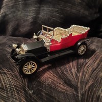 Toy car made in retro style