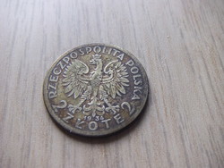 2 Złoty 1934 silver coin of Poland