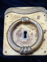 Art Nouveau furniture handle/ antique cabinet handle