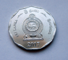 Srí Lanka 10 rúpia, 2017