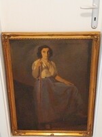 SZÜLE PÉTER(1886-1944):eredeti festménye