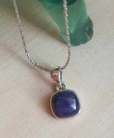 Tanzanite pendant 925 sterling silver