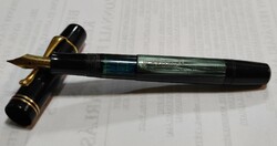 Pelikan 100 n (f) fountain pen. Günter wagner/gdansk(danzig) 14 k.585 Golden tip. Piston/screw