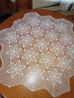 85 cm crochet tablecloth