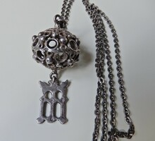 Old Norwegian juhls kautokeino silver necklace