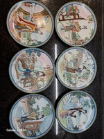 Vintage imperial jingdezhen porcelain Chinese porcelain decorative plates collectors collection oriental style