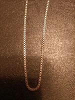 45 cm long silver necklace