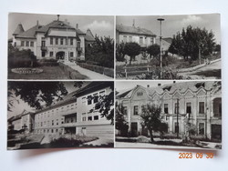 Old postage stamp postcard: Mátésalka (1960)