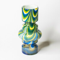 Italian opal glass vase