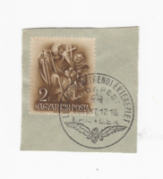 Európai Menetrendi Értekezlet Budapest 1938. - első napi bélyegzés