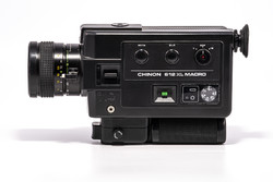 Chinon 612 xl Macro 8mm film felvevő kamera.