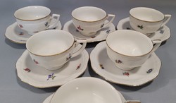 Old Zsolnay porcelain mocha and coffee cup + saucer price/pc