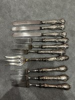10 pieces of silver-handled cutlery in one!