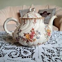 Sarreguemines xv. Louis large earthenware teapot