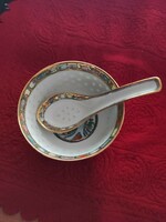 Rosé medallion wanyu rice grain bowl with spoon