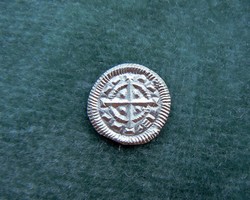 II. Béla silver denarius éh 53. (1131-1141) Unc. (1 Wedge rock!) Original! (Collection of vowel variations)