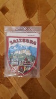 Embroidered salzburg with old hanger from Salzburg, unused