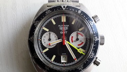 1968 Vintage Heuer Autavia 2446C GMT chronograph