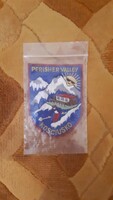 Embroidered sewing/ironing patch for clothes, bought abroad, unused