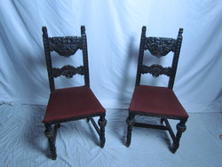 Antik Neoreneszánsz szék 2db