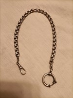 Only for andras1975!!! 28 Cm long silver pocket watch chain