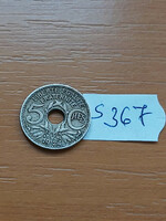 France 5 cm 1924 copper-nickel mintmark: ''horn of plenty'' - Paris s367