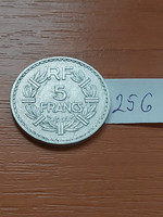 France 5 francs 1945 alu. 256