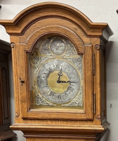 Antique style 3-weight standing clock - FHS (Hermle) movement with Westminster chime