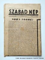 1956 October 6 / free people / original, old newspaper no.: 26860