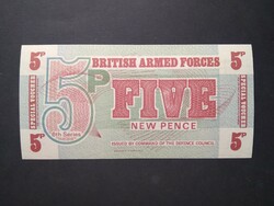 England 5 new pence 1972 unc