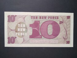 Anglia 10 New Pence 1972 Unc