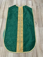 Green violin case vestment