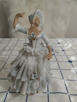 Unterweissbach német porcelán balerina