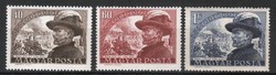 Hungarian postman 1719 mbk 1198-1200 kat price 800 HUF