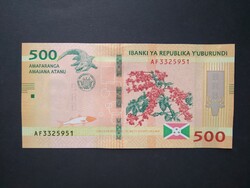 Burundi 500 Francs 2018 Unc
