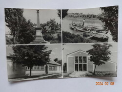 Old postcard: tiszaroff, details (1967)