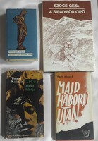 Works by Hungarian authors, many books (size-z) from 5 pcs. HUF 300