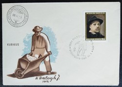 F2579 / 1969 large John Balogh stamp on fdc